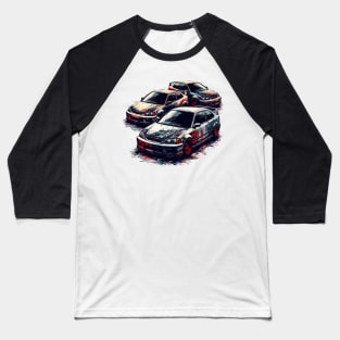 Honda Civic Baseball T-Shirt